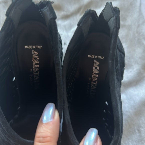 Aqua Italia open toe booties - Picture 5 of 7